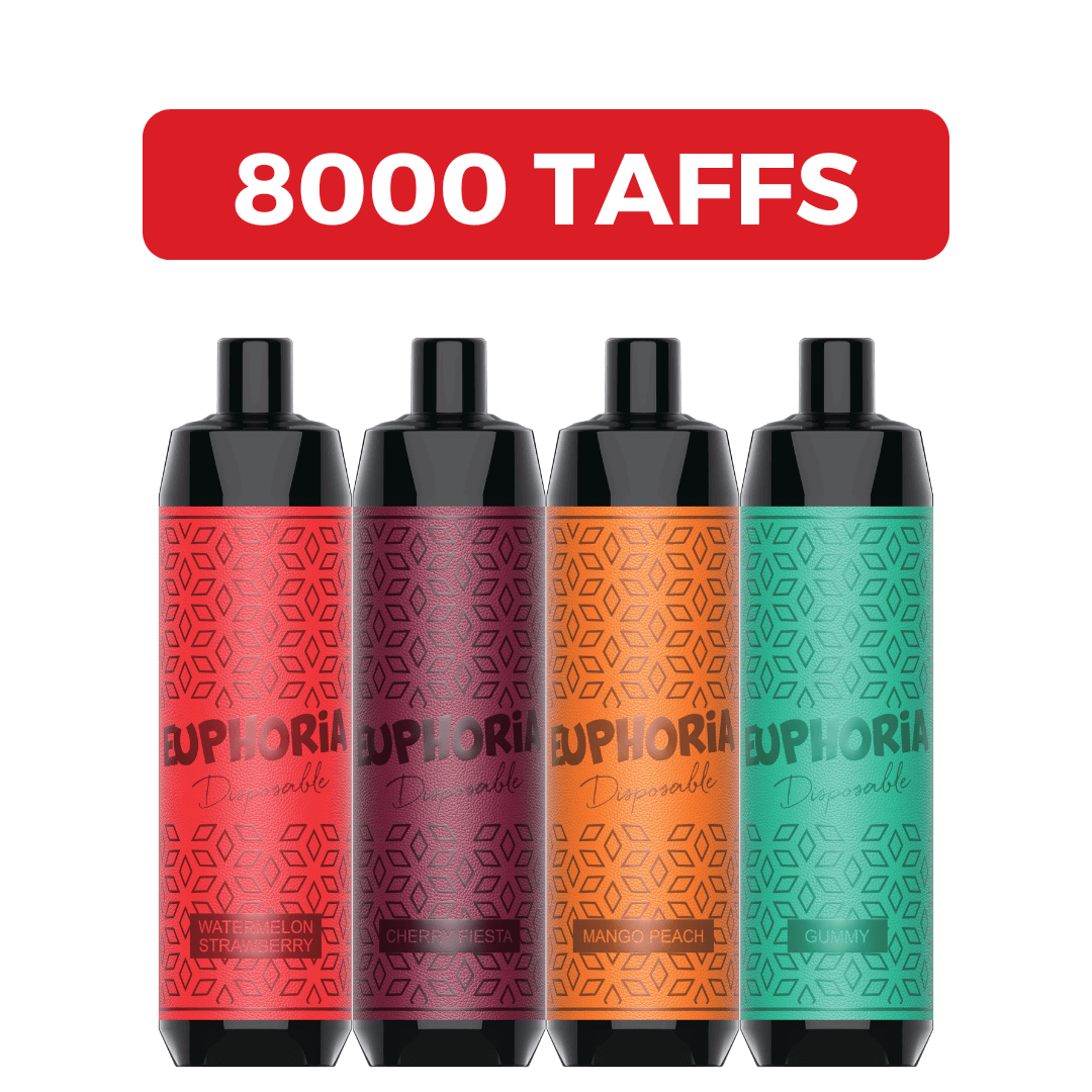 Euphoria DTL Hooqah Clouds 8000 - 5mg/ml