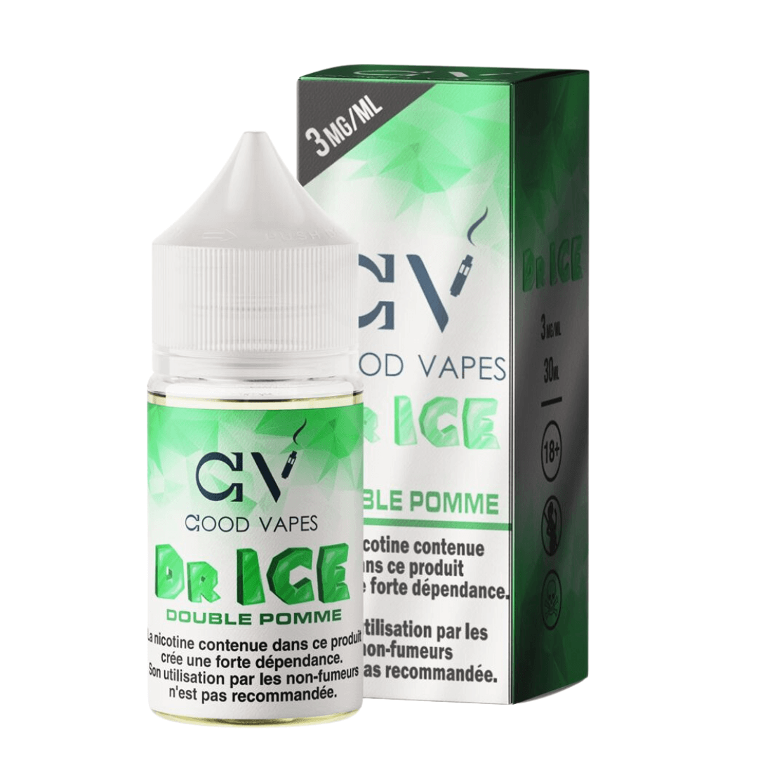 GV - Dr Ice Double Pomme 30ml (50/50)