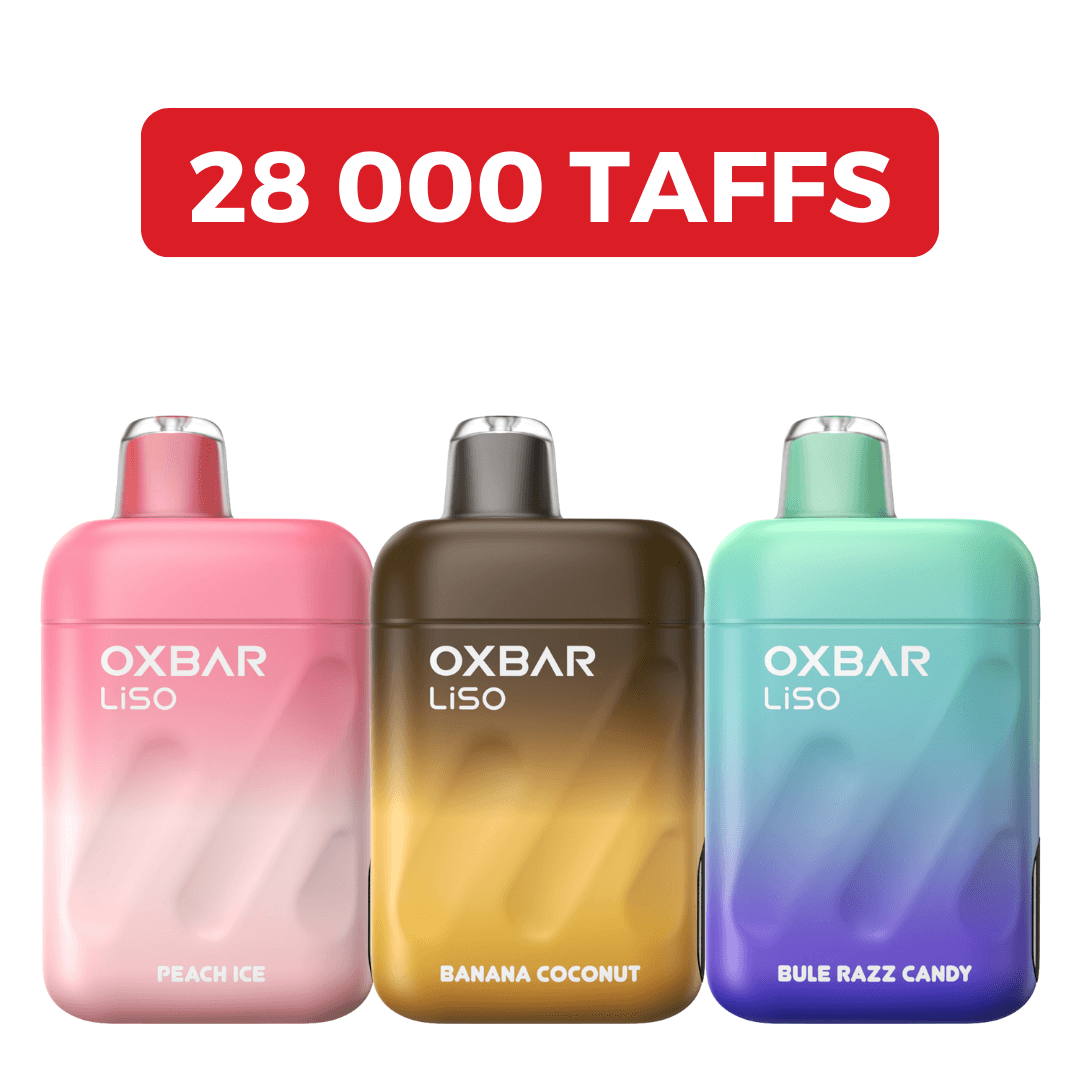 E-Cigarette Jetable - Oxbar Liso 28K