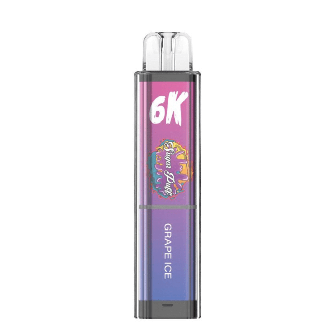 E-cigarette jetable - Sugar Puff Crystal 6000 Puffs (5%/ml)