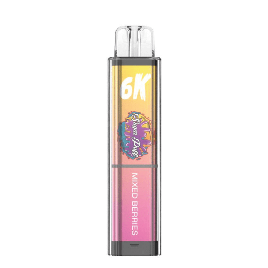 E-cigarette jetable - Sugar Puff Crystal 6000 Puffs (5%/ml)