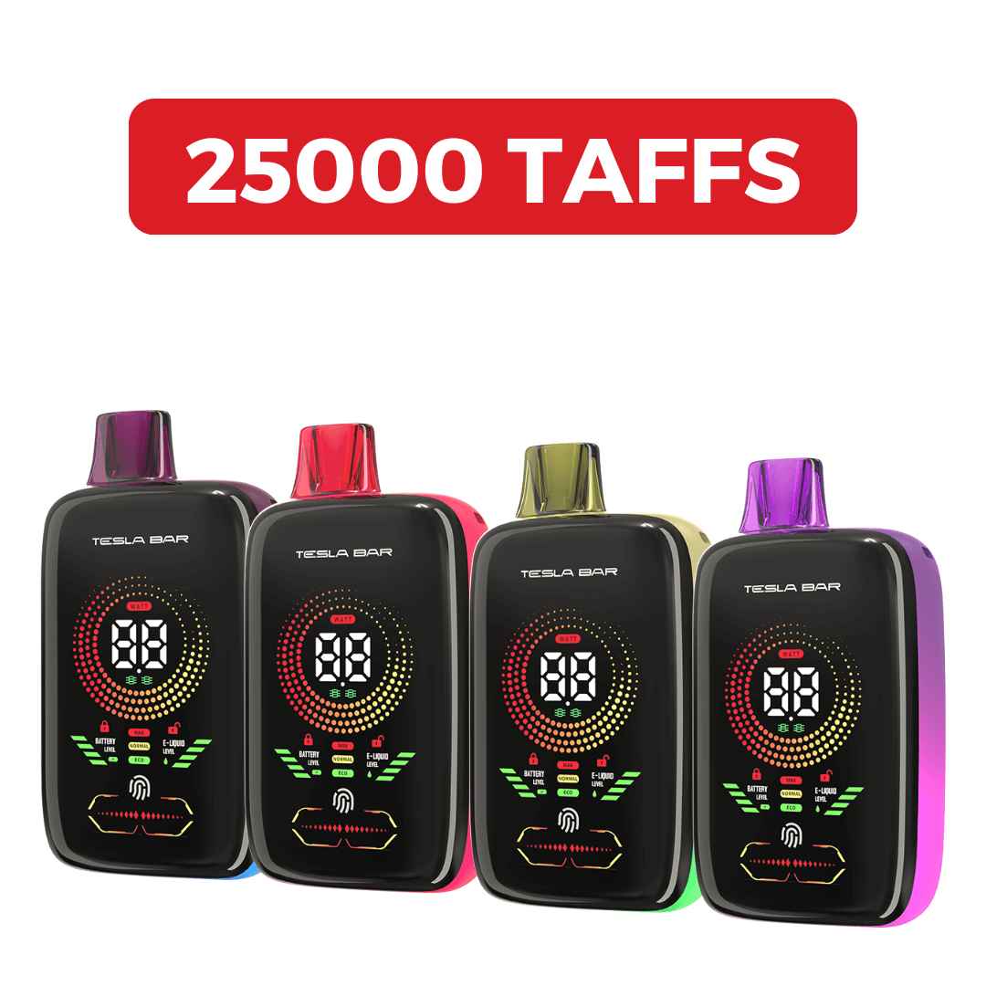 E-Cigarette Jetable - Tesla Bar XT 25000 Puffs - 12ml 5%