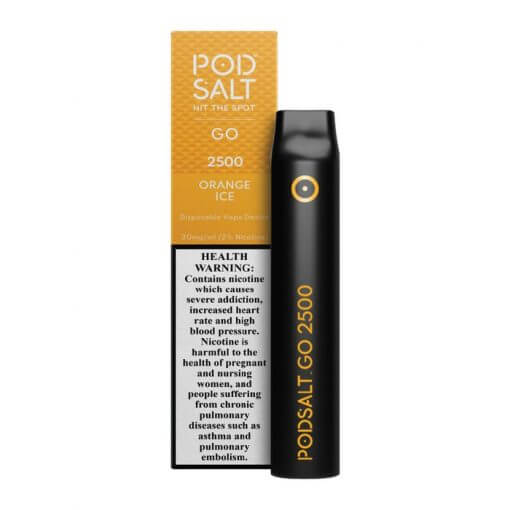 E-cigarette jetable Pod Salt 2500 Puffs