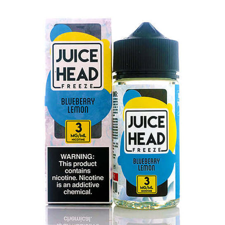 Juice Head - Blueberry Lemon (FREEZE) 100ml |Cigarette électronique Dar Bouazza, Ain Diab, Tamaris, Casablanca