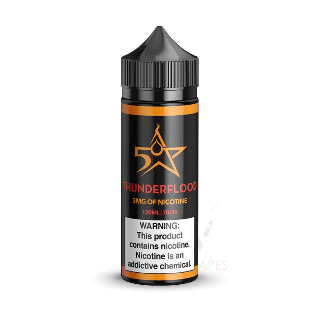 Five Star Juice - Thunder Flood - E-Liquide 120ml |Cigarette électronique Dar Bouazza, Ain Diab, Tamaris, Casablanca