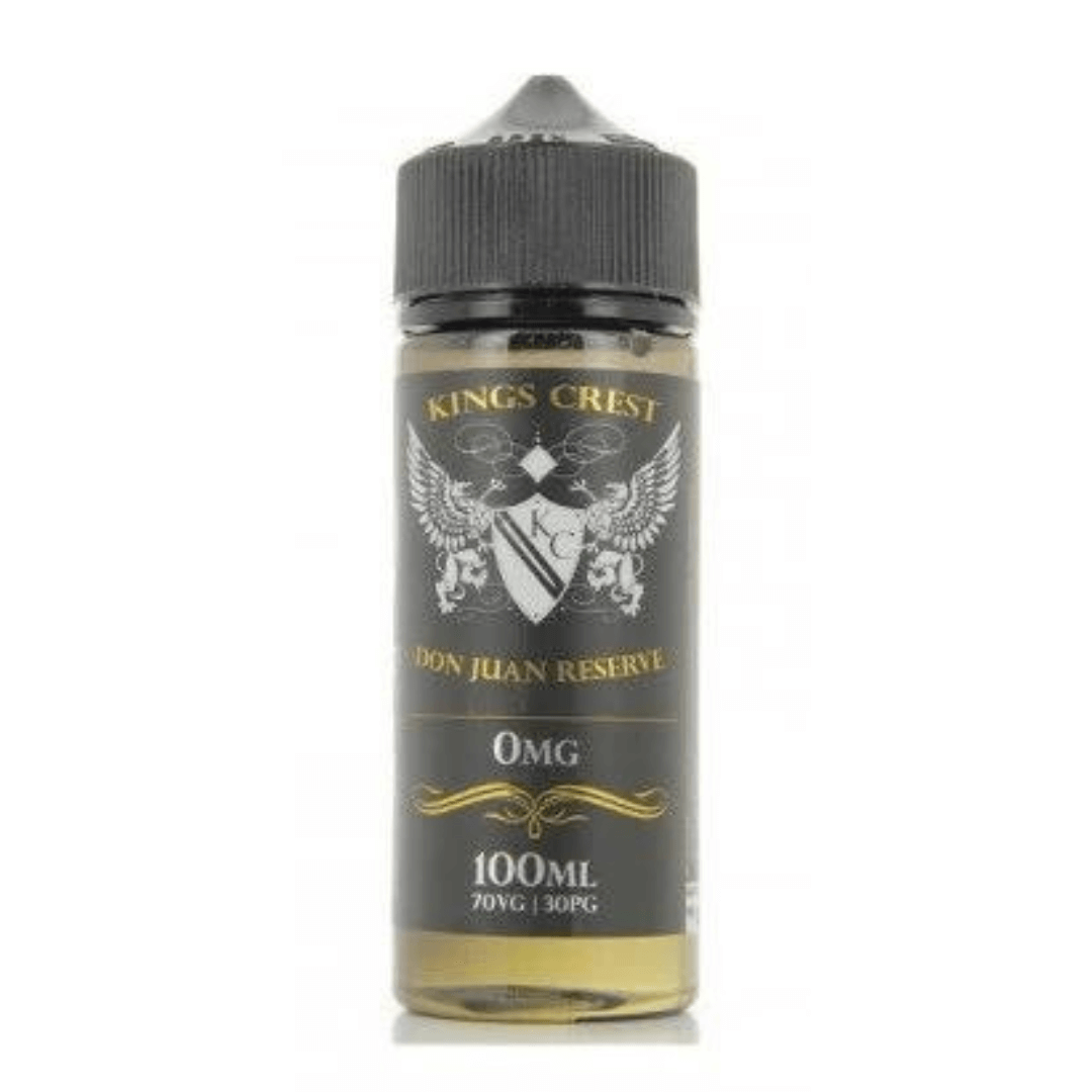 KING CREST - DON JUAN RESERVE 100ML 0MG |Cigarette électronique Dar Bouazza, Ain Diab, Tamaris, Casablanca
