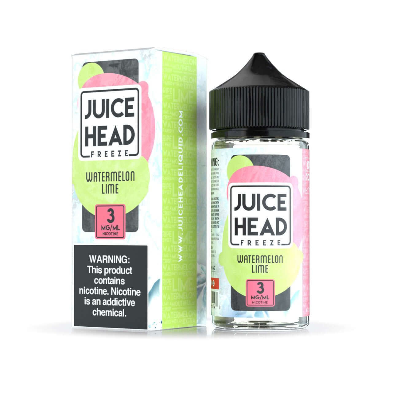 Juice Head - Watermelon Lime (FREEZE) 100ML |Cigarette électronique Dar Bouazza, Ain Diab, Tamaris, Casablanca