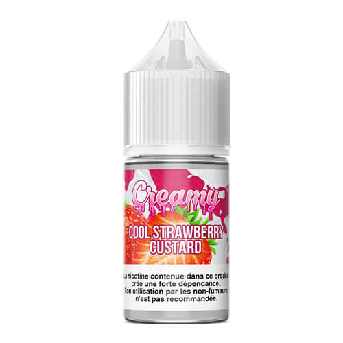 Creamy - Cool Strawberry - E-Liquide 30ml |Cigarette électronique Dar Bouazza, Ain Diab, Tamaris, Casablanca