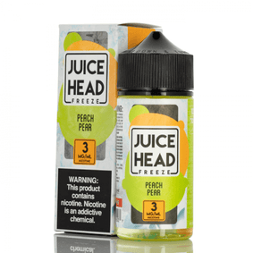 Juice Head - Peach Pear (FREEZE) 100ml |Cigarette électronique Dar Bouazza, Ain Diab, Tamaris, Casablanca