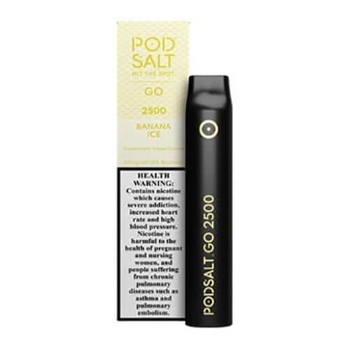 E-cigarette jetable Pod Salt 2500 Puffs