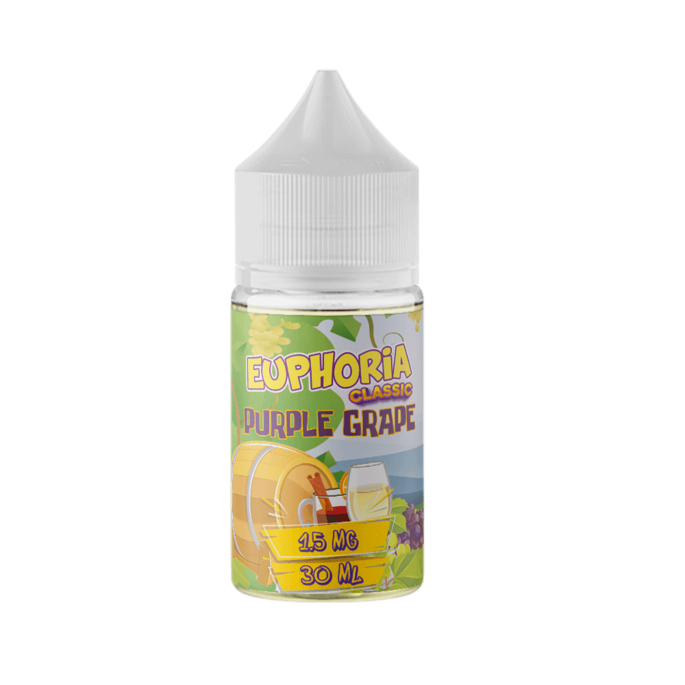 Euphoria Classic - Purple Grape - E-Liquide 30ml |Cigarette électronique Dar Bouazza, Ain Diab, Tamaris, Casablanca