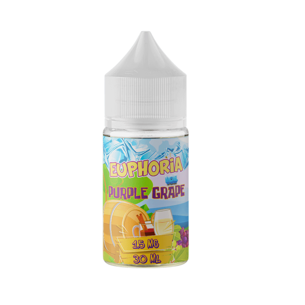 Euphoria Ice - Purple Grape - E-Liquide 30ml |Cigarette électronique Dar Bouazza, Ain Diab, Tamaris, Casablanca