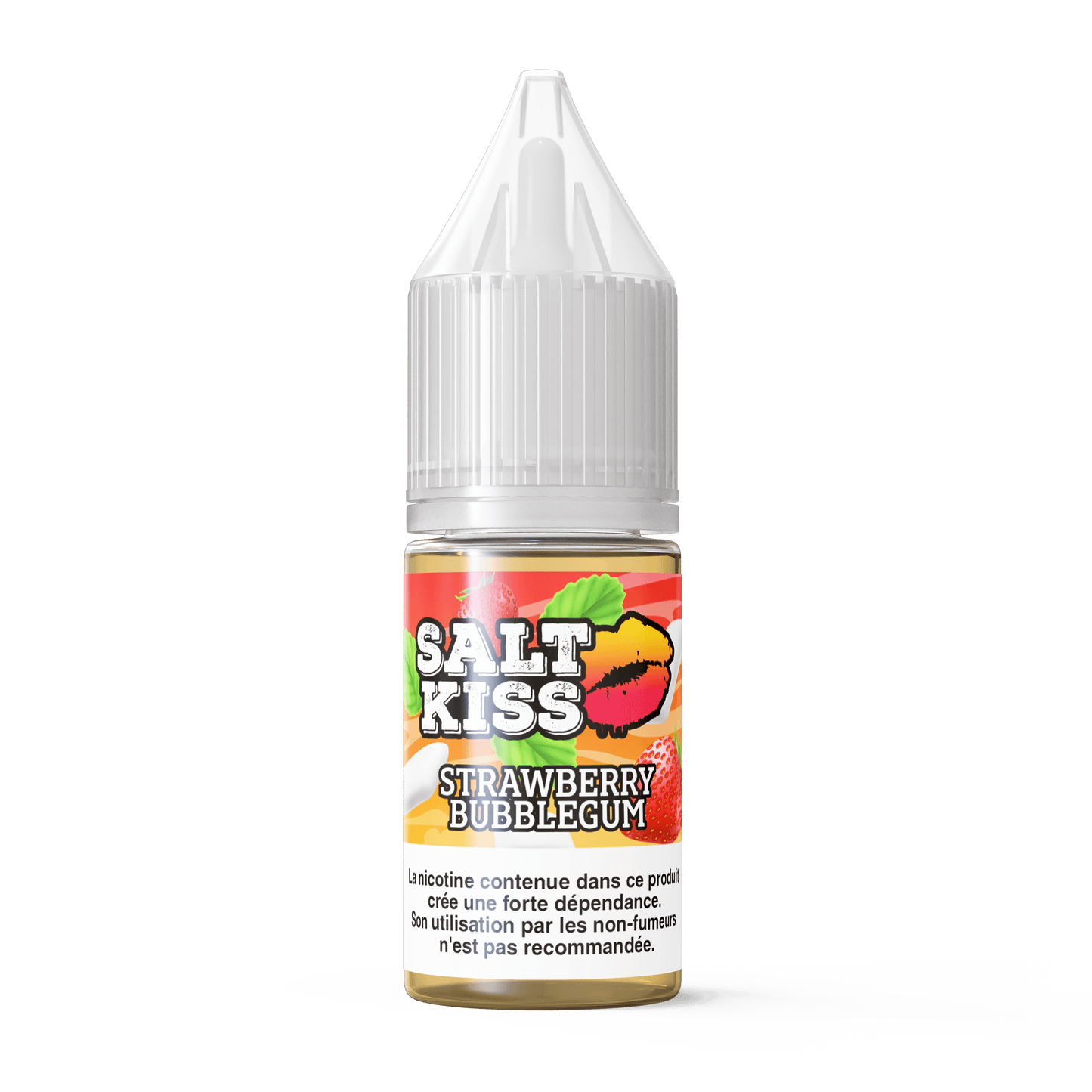 Salt Kiss - Strawberry Bubblegum 10ml |Cigarette électronique Dar Bouazza, Ain Diab, Tamaris, Casablanca