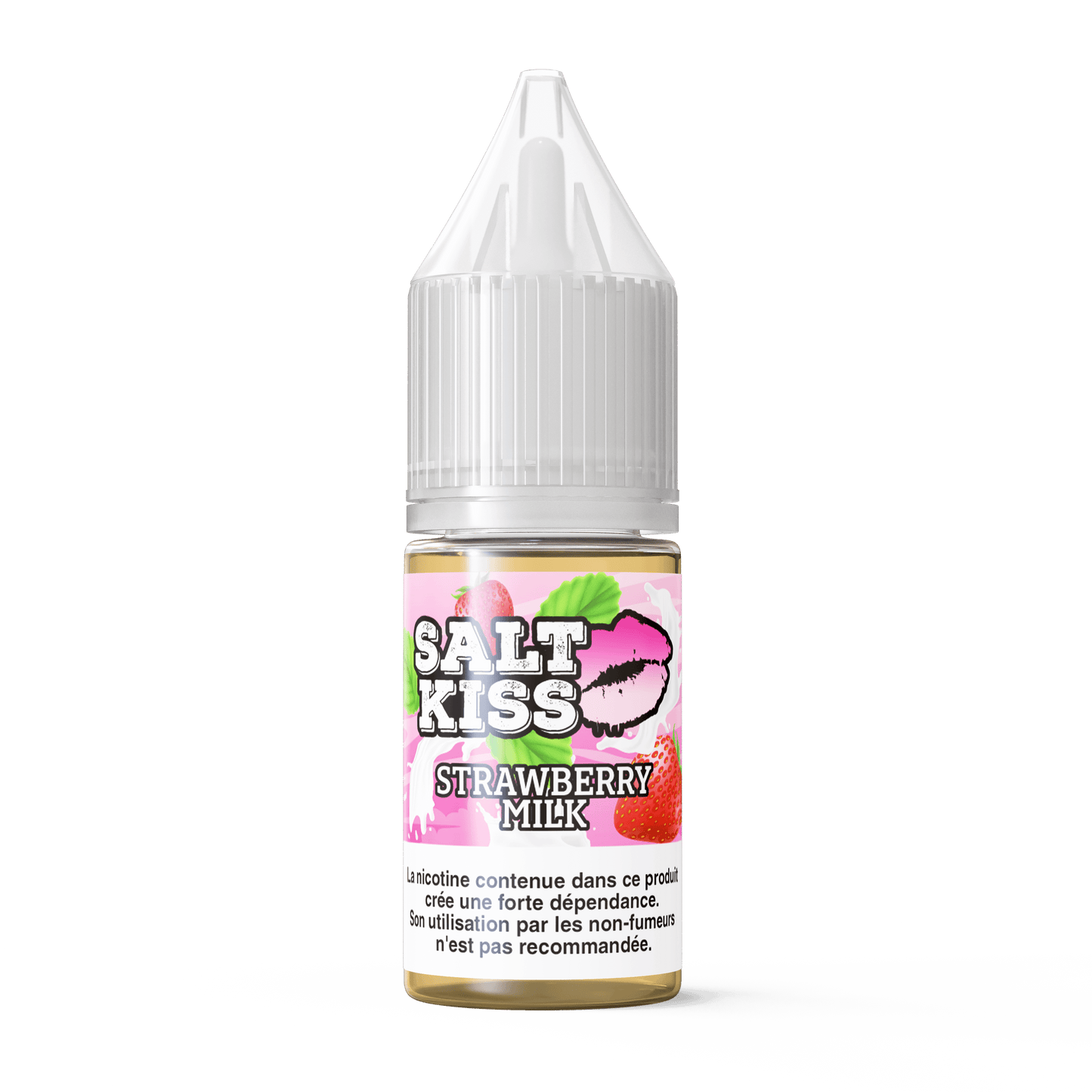 Salt Kiss - Strawberry Milk 10ml |Cigarette électronique Dar Bouazza, Ain Diab, Tamaris, Casablanca