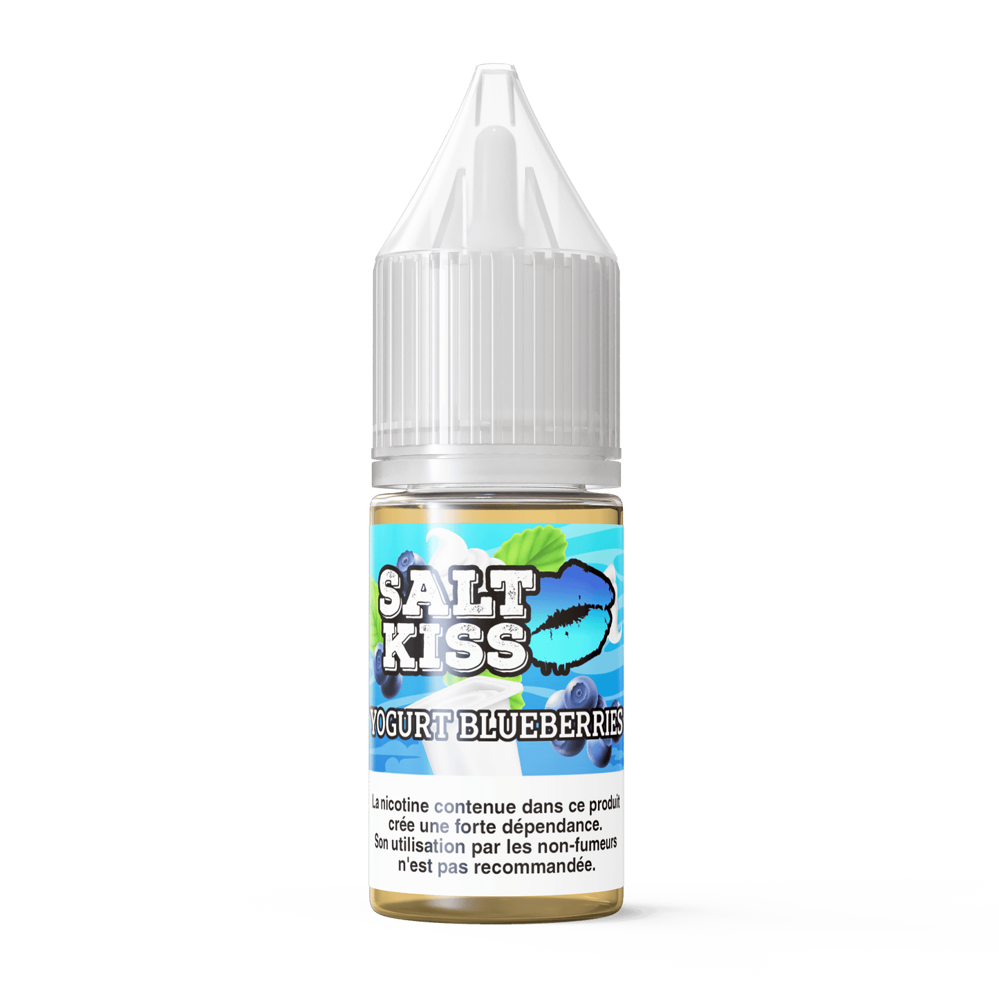 Salt Kiss - Yogurt Blueberries 10ml |Cigarette électronique Dar Bouazza, Ain Diab, Tamaris, Casablanca