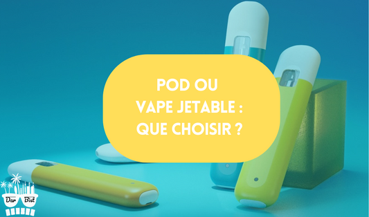 Pods vs Jetables : Le Guide Ultime pour Choisir Votre Dispositif de Vape