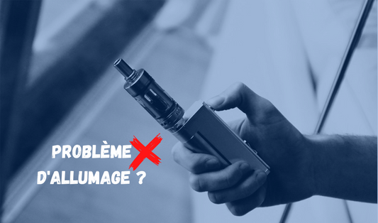Ma cigarette électronique ne s'allume pas, que dois-je faire ?