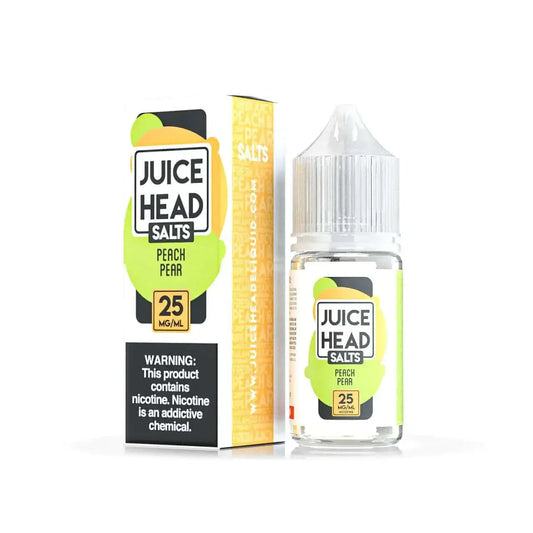 JUICE HEAD - PEACH PEAR FREEZE SALTS 30 ML