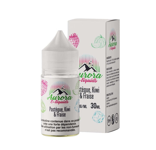 Aurora E-liquids - Pasteque Kiwi et Fraise - E-Liquide 30ml