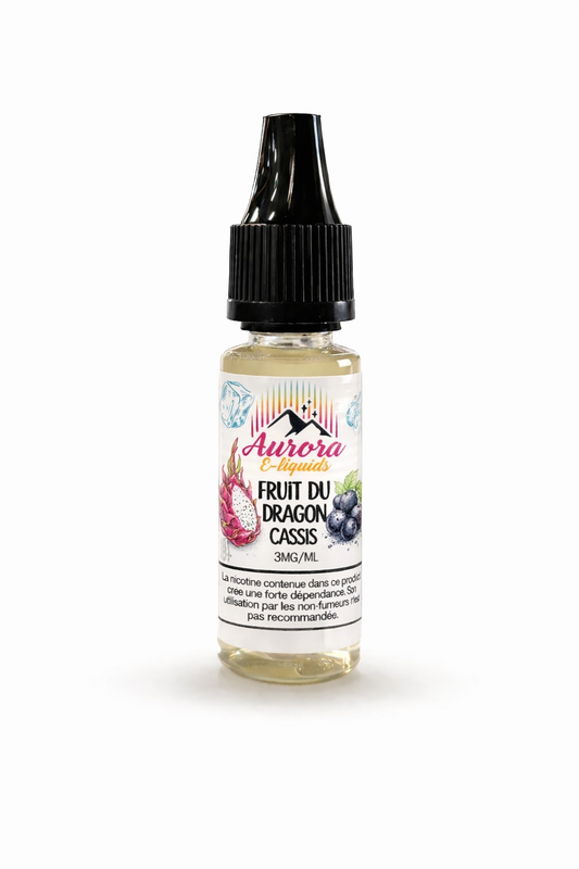 Aurora e-liquides - Fruit du Dragon Cassis - 10ML