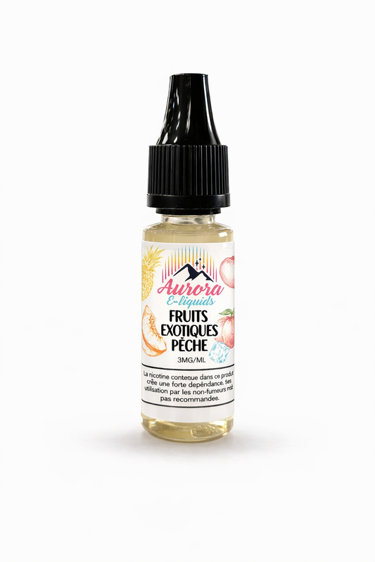 Aurora e-liquides - Fruits Exotiques Pêche - 10ML