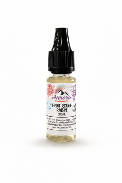 Aurora e-liquides - Fruit Rouge Raisin - 10ML