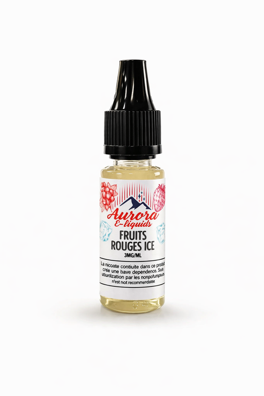 Aurora e-liquides - Fruits Rouges Ice - 10ML