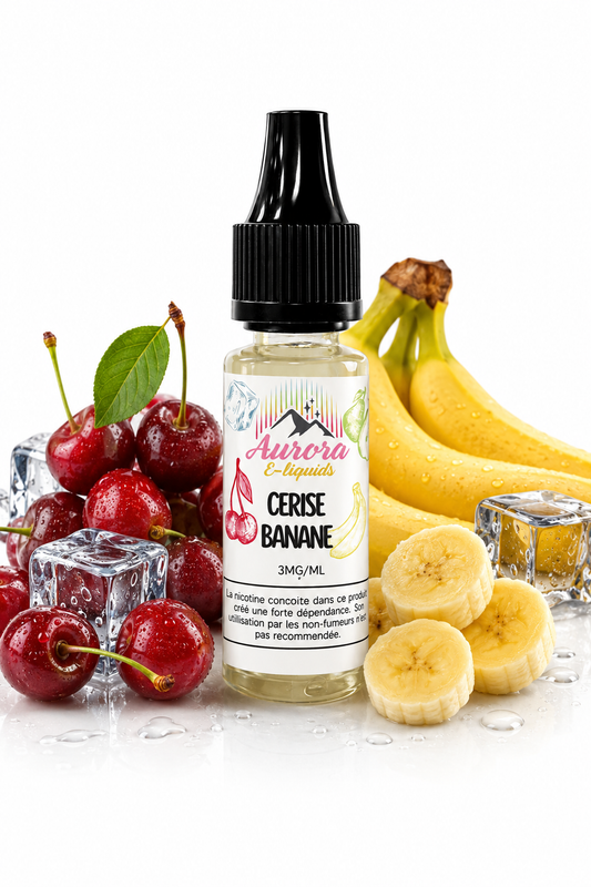 Aurora e-liquides - Cerise Banane - 10ML