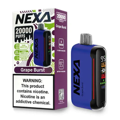 E-cigarette jetable - Dragbar Nexa 20000