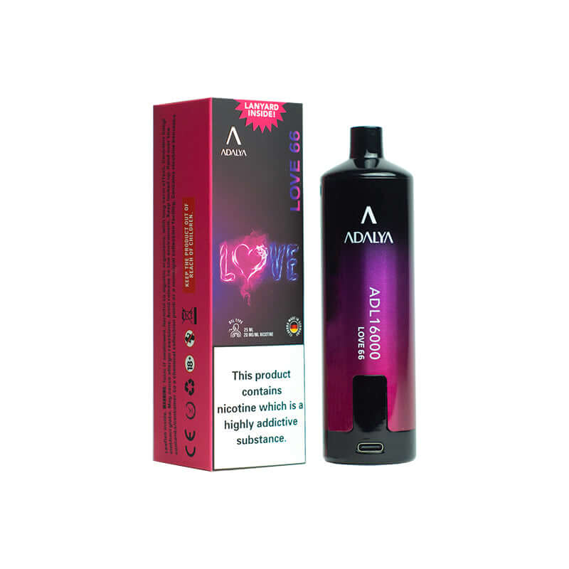 E-Cigarette Jetable - Adalia 16K  0.2%