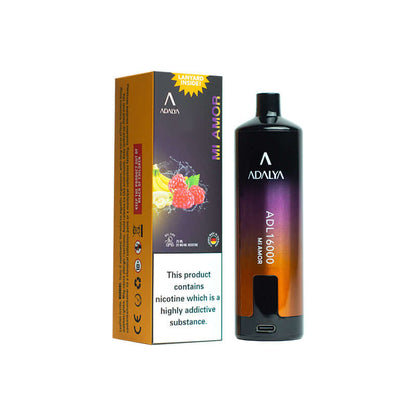 E-Cigarette Jetable - Adalia 16K  0.2%