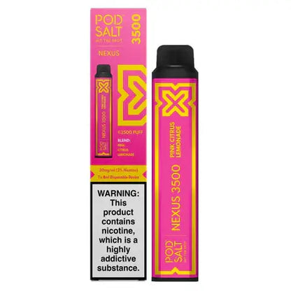 E-cigarette jetable PS  Nexus