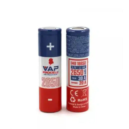 Vap Procell - Accu IMR 18650 Power 2650 Mah