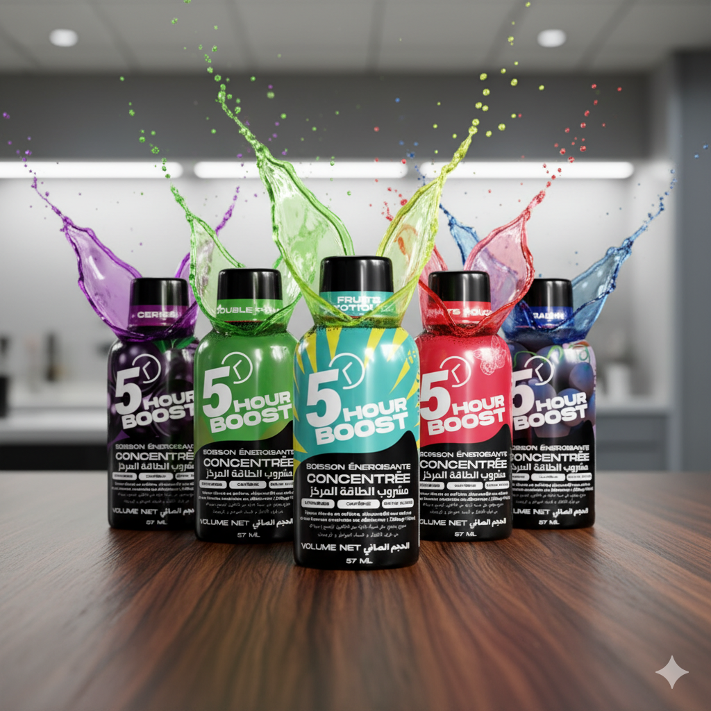 5 HOUR BOOST  -Boisson énergisante – Boite de 6 Pièces