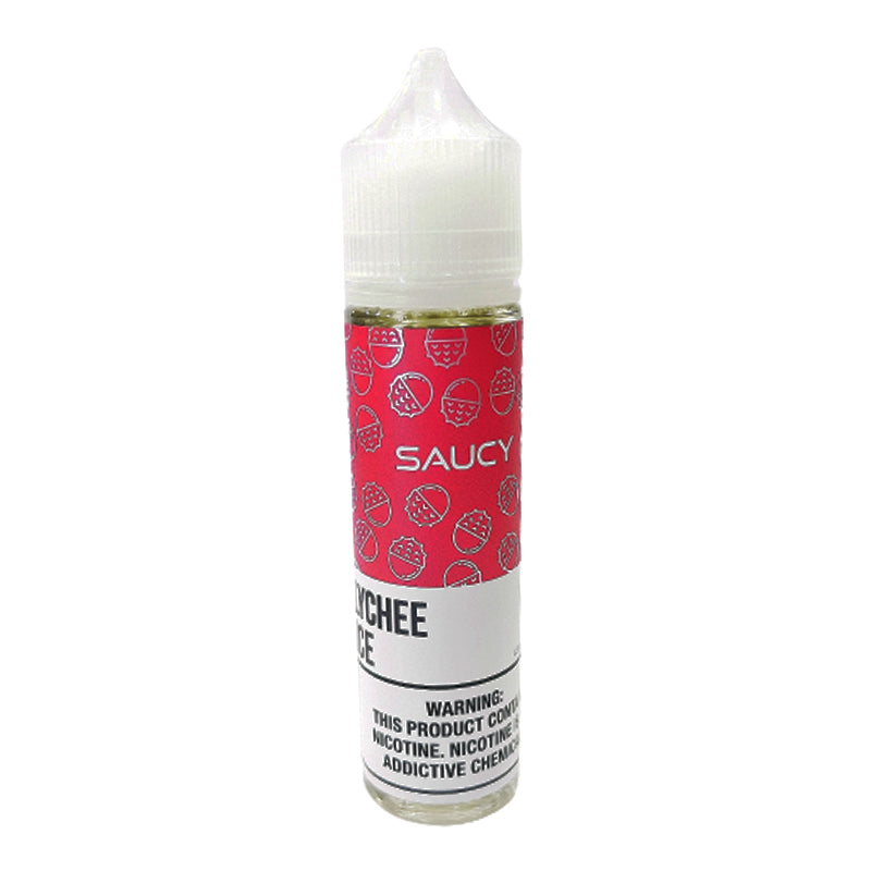 Saucy - Lychee Ice - E-Liquide 60ml |Cigarette électronique Dar Bouazza, Ain Diab, Tamaris, Casablanca