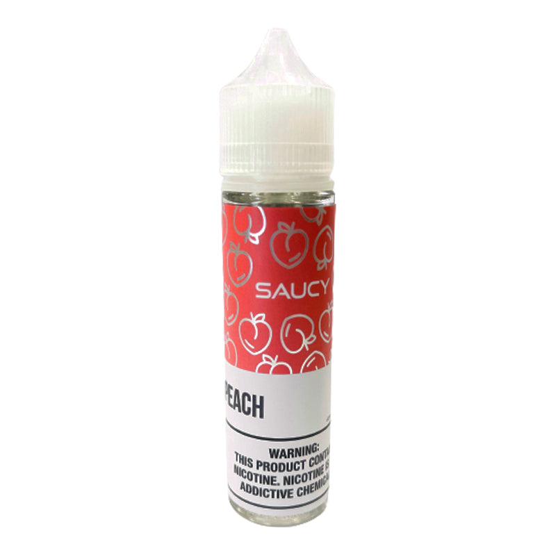 Saucy - Peach - E-Liquide 60ml |Cigarette électronique Dar Bouazza, Ain Diab, Tamaris, Casablanca