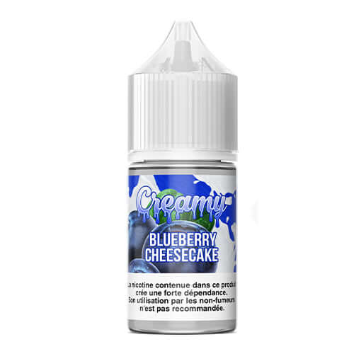 Creamy Salts - Blueberry Cheesecake 30ml |Cigarette électronique Dar Bouazza, Ain Diab, Tamaris, Casablanca