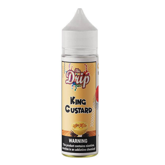 The Drip Factory - King Custard - E-Liquide 60ml |Cigarette électronique Dar Bouazza, Ain Diab, Tamaris, Casablanca