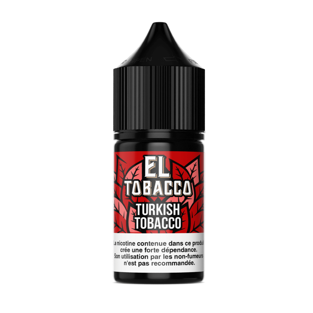 El Tobacco Salts - Turkish Tobacco 30ml |Cigarette électronique Dar Bouazza, Ain Diab, Tamaris, Casablanca