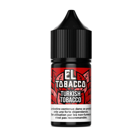 El Tobacco Salts - Turkish Tobacco 30ml |Cigarette électronique Dar Bouazza, Ain Diab, Tamaris, Casablanca