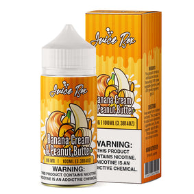 Juice Box - Banana Cream & Peanut Butter - E-Liquide 100 ml |Cigarette électronique Dar Bouazza, Ain Diab, Tamaris, Casablanca