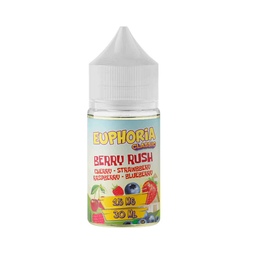 Euphoria Classic - Berry Rush - E-Liquide 30ml |Cigarette électronique Dar Bouazza, Ain Diab, Tamaris, Casablanca