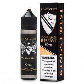 King Crest - Don Juan Reserve - E-Liquide 60ml |Cigarette électronique Dar Bouazza, Ain Diab, Tamaris, Casablanca