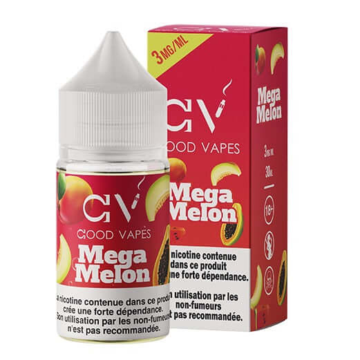 Good Vapes - Mega Melon - E-Liquide 30ml |Cigarette électronique Dar Bouazza, Ain Diab, Tamaris, Casablanca