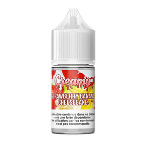 Creamy - Strawberry Banana - E-Liquide 30ml |Cigarette électronique Dar Bouazza, Ain Diab, Tamaris, Casablanca