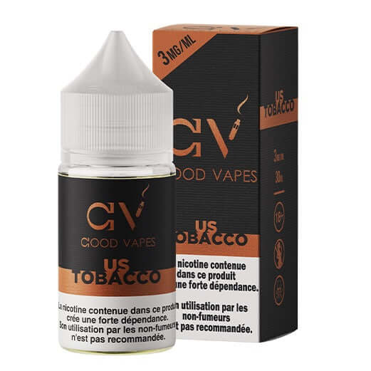 Good Vapes - US Tobacco - E-Liquide 30ml |Cigarette électronique Dar Bouazza, Ain Diab, Tamaris, Casablanca