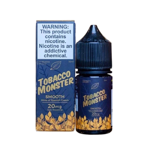Tobacco Monster - Smooth - Salt 30ml |Cigarette électronique Dar Bouazza, Ain Diab, Tamaris, Casablanca